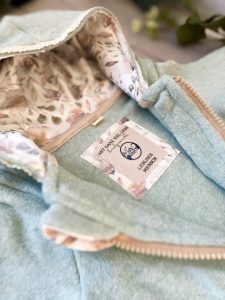 Baumwollfleece Anzug